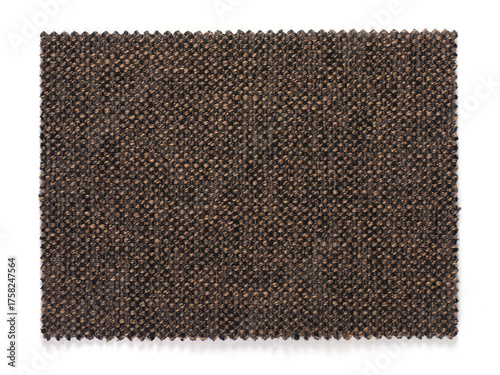 Fabric sample isolated on white