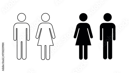 man woman people gender icon symbol