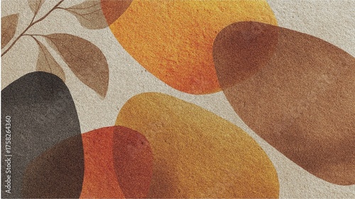 Fall abstract wall art with Autumn abstract background with autumn abstract paper texture and autumn abstract warm color design, warm wallpaper