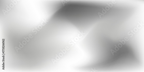 Vector aluminum grey sheet with reflection. Platinum and titanium abstract art nice