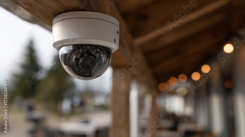 Professional security camera mounted outdoors ensuring safety and surveillance for businesses and homes, providing peace of mind and advanced monitoring capabilities
