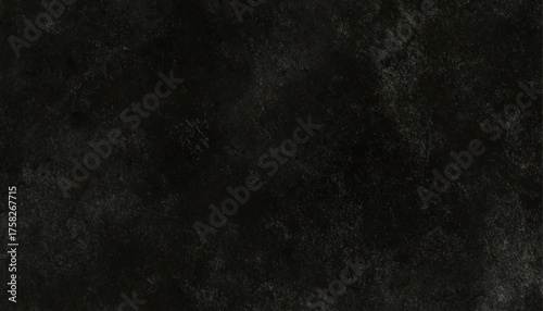 Black Concrete Texture Background with Rough Surface