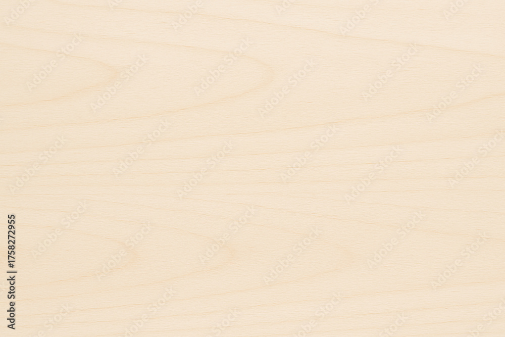 Naklejka premium Soft maple wood background with light cream and warm beige tones