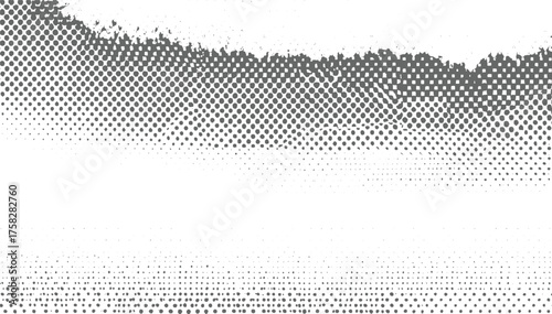 Grey dots fading into white pattern texture