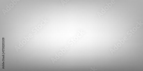 Wallpaper Mural Silver foil background with metal mirror texture. Chrome gradient surface with light gloss simple abstract, eps10 Torontodigital.ca