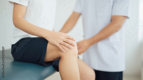 Medical problems with knee joint. Ache. Pain. Arthritis
