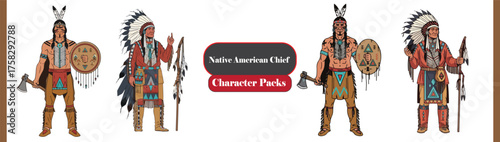 Native American Chief Collection – Eagle Feathers & Tribal Ambience