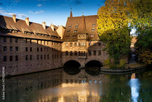 Nürnberg in Bayern Deutschland im Herbst