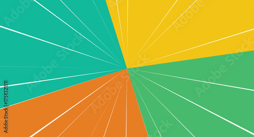 abstract background with rainbow