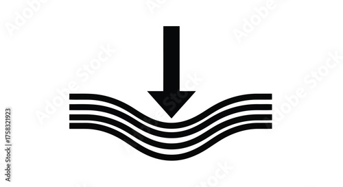 Compression symbol for material properties