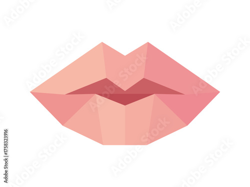 SKIN&GLOW usta, mouth, grafika, wektor 