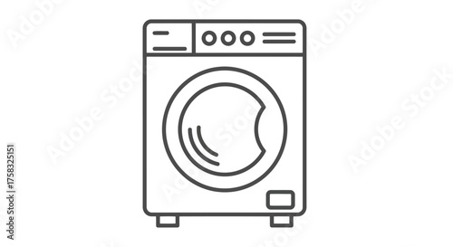 Washing machine, a common household appliance