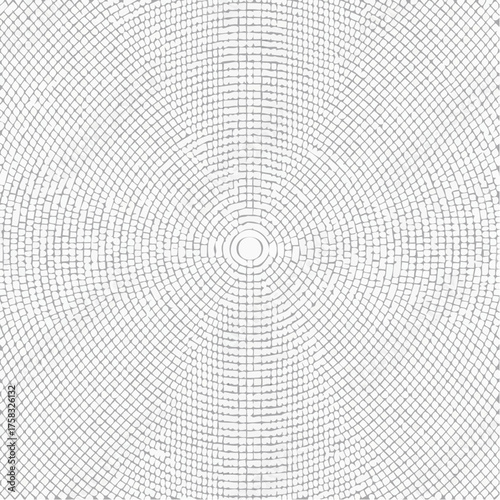 A seamless, repeating pattern created by the small, intersecting ridges found on the edge of a coin.