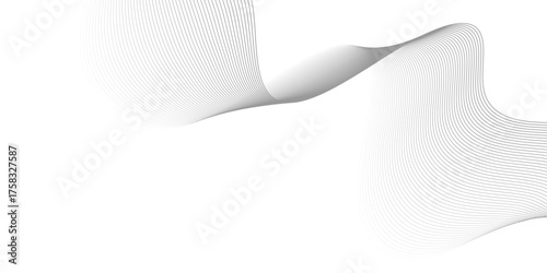 Blank white sheet of paper with a curl in the corner held by a hand casting a light shadow against the clean gray background