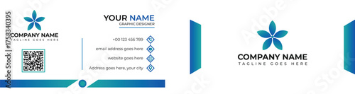 Free Download Creative Portfolio Business Card Template - GFXLoad