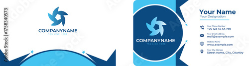 Stylish Modern Business Card for Entrepreneurs