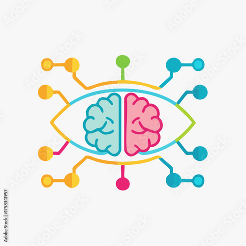 Eye of the future vision technology symbolizing artificial intelligence advancement