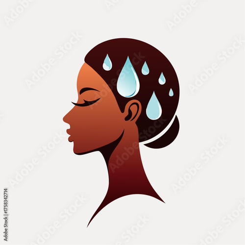 Illustration depicting stress and anxiety affecting mental and emotional wellbeing