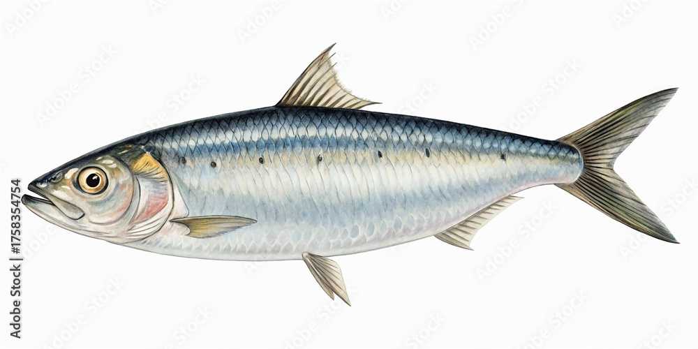 Fototapeta premium fish on a white background