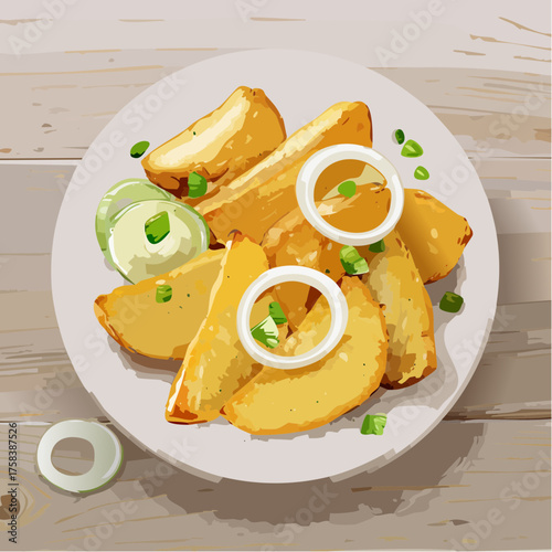 Knusprig goldbraune Bratkartoffeln