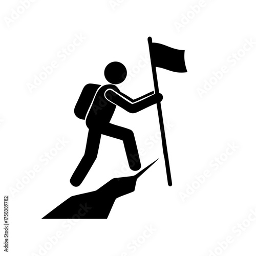 Conquer your fears: one step at a time to reach the top and plant your flag high