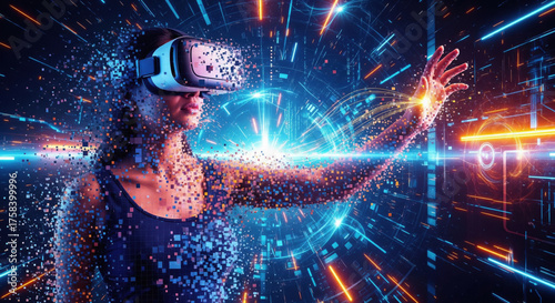 Immersed in Virtual Reality: Digital World and Data Transformation