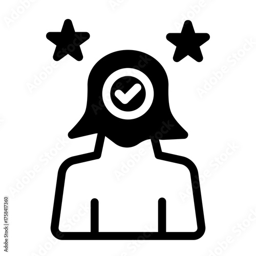 Optimistic Happiness Clarity icon from the Personal Growth icon collection (Mixed Style)