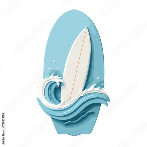 surfboards, waves, splash, blue, ocean, water, artistic, design, minimalist, summer, surf, recreational, vibrant, creative, beach, illustration, fun, adventure, tropical, leisure, youth, nautical, lif
