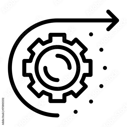 continuous process icon