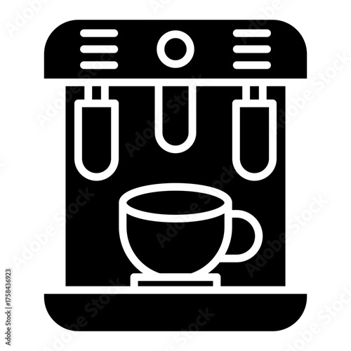 Coffee Machine Vector Icon