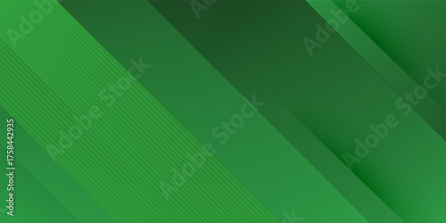 Abstract green sporty background template vector with shiny lines and lights. Green background with strong pattern design.Eps10 vector