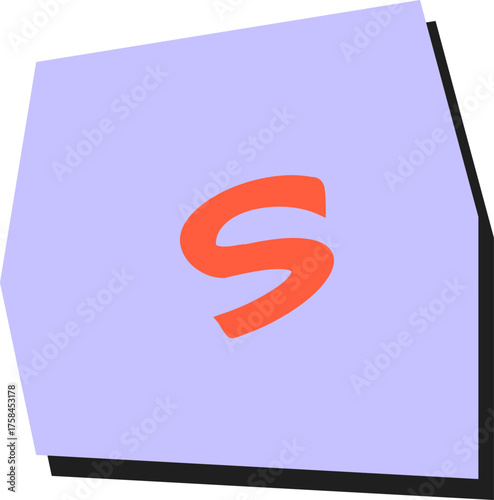 Cut Out Letter S