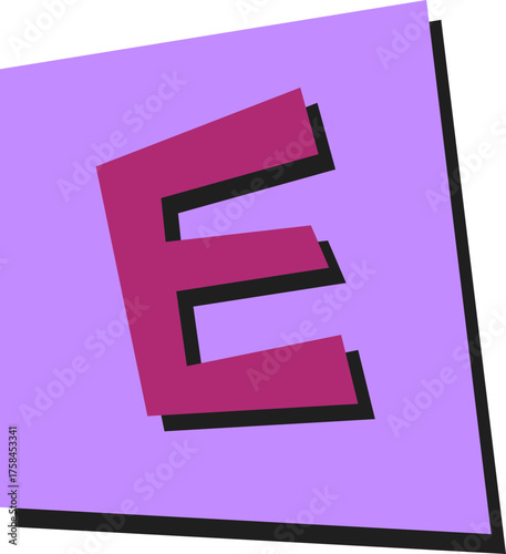 Ransom Letter E