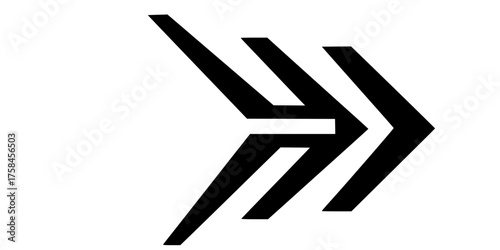 Dynamic Forward Slash Mark Bold Parallel Lines Vector Speed Element