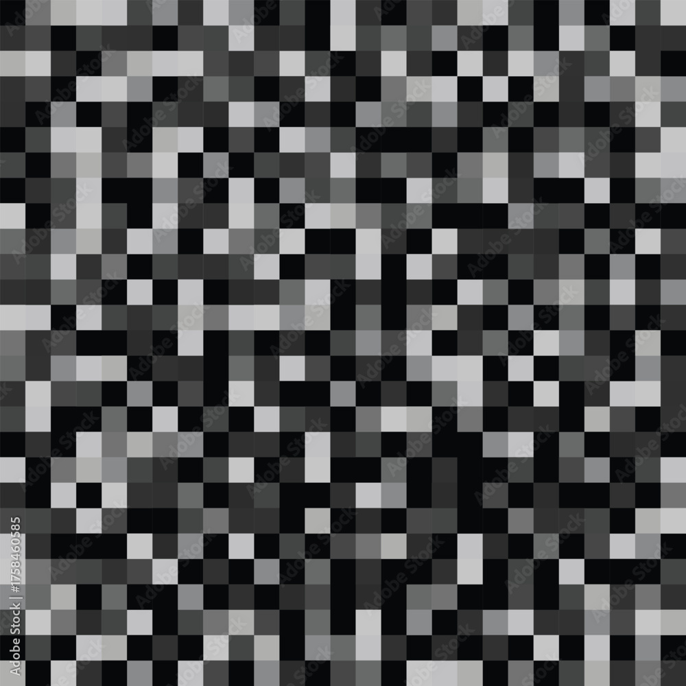 Fototapeta premium Censored Pixel Background. Flat Style Design Vector Illustration