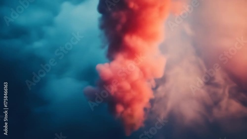 Abstract smoke colors background