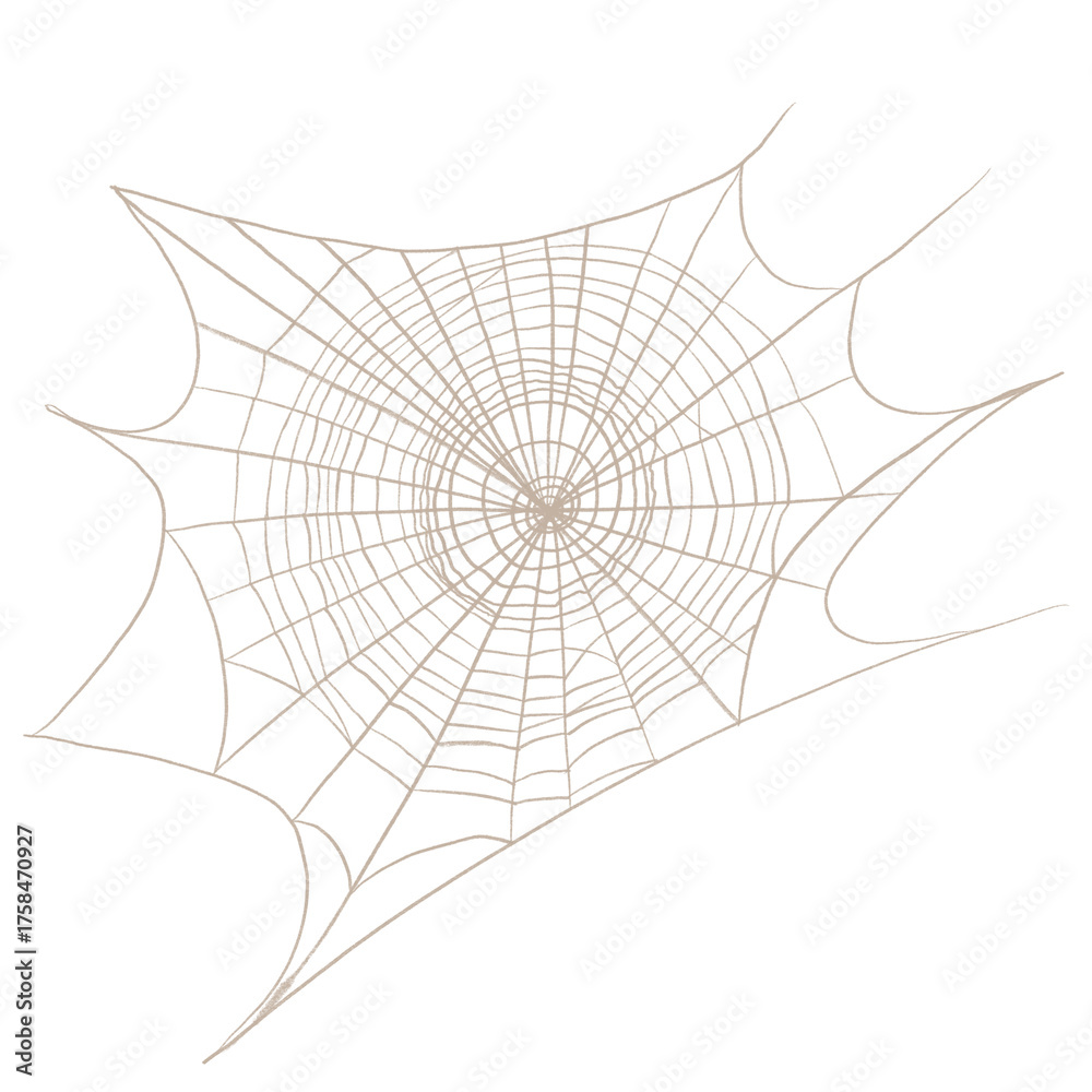Obraz premium A digital PNG image featuring Halloween, Magic, and Day of the Dead. spiderweb