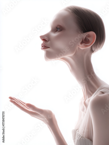 Unusual Fashion Model