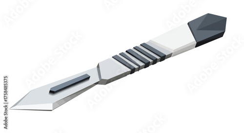 Precision Surgical Scalpel Instrument for Medical Procedures, Essential Tool for Healthcare and Scientific Dissection Work