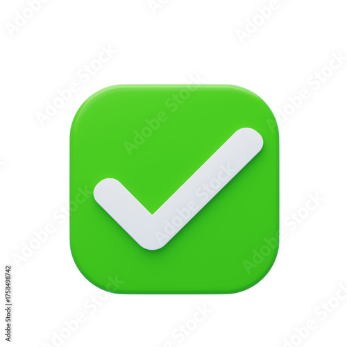 3D Check Mark