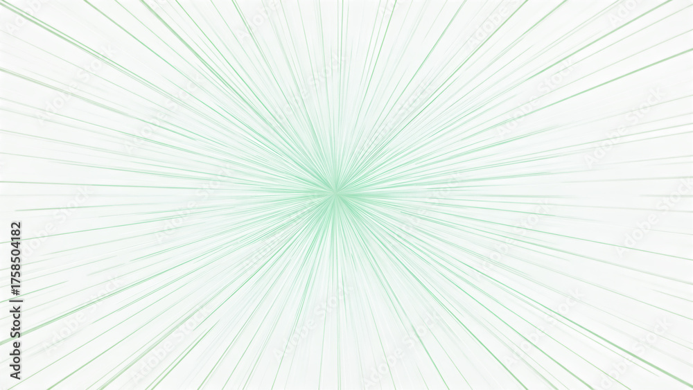 Obraz premium Abstract Energy Burst: This abstract image showcases a central focal point from which radiant lines emanate outwards, creating a sense of dynamic energy. The radiating lines, colored in soft hues.
