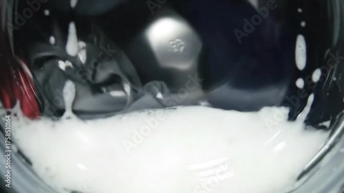 Mashing machine close up view footage