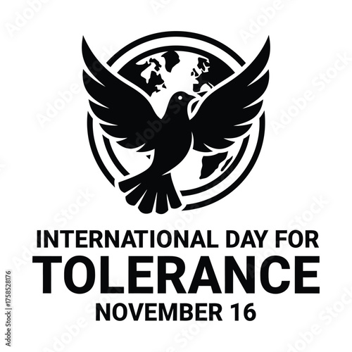 Dove globe international tolerance day international day for tolerance