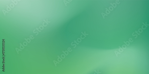 Aesthetic Gradient background in green tones