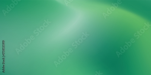 Aesthetic Gradient background in green tones