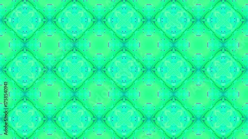 Abstract looping 4k video. Kaleidoscope wavy psychedelic background