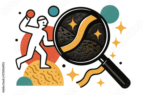 Luxury Macro Scene. Luxury detail shot. A macro camera lens focusing on glowing textures of leather and gold, abstract floating circles and sparks symbolizing