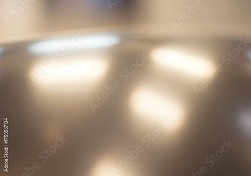 Out of Focus and Blurry, Silver Metal Sheet Abstract Background