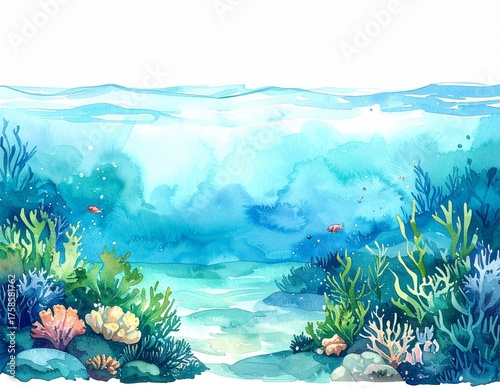 tropical coral reef