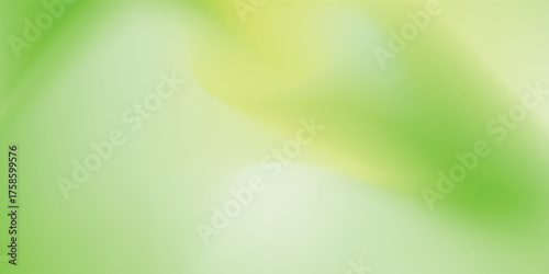 Modern Abstract fresh green poster set, smooth blurred gradient background with glowing liquid watercolor texture. Lime color fluid concept. Great for nature technology